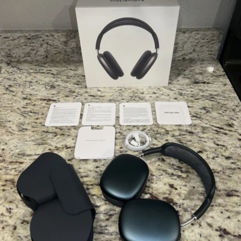 Air Pods Pro Max Headphones - Space Gray - Brand new